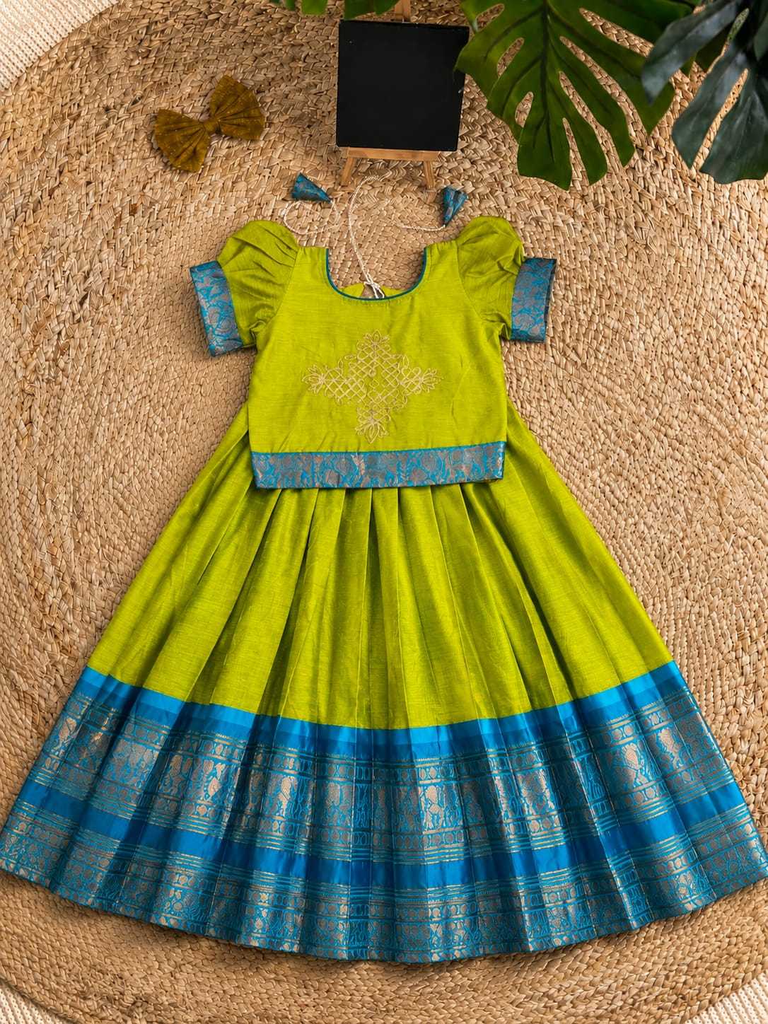 CIN Pure Cotton Kids Lehenga