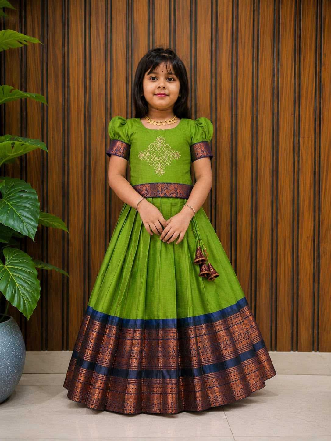 CIN Pure Cotton Kids Lehenga