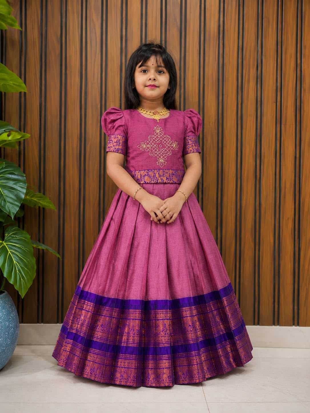CIN Pure Cotton Kids Lehenga