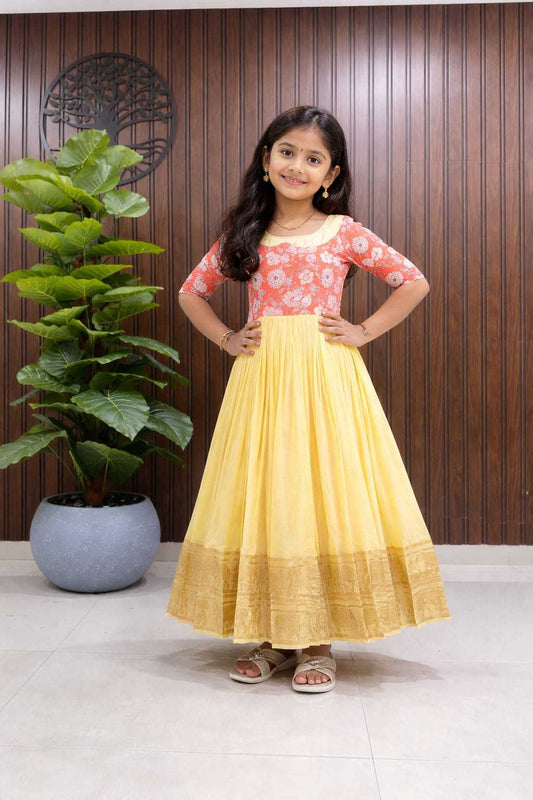 Cool Pure Silk Kids Traditional Outfits