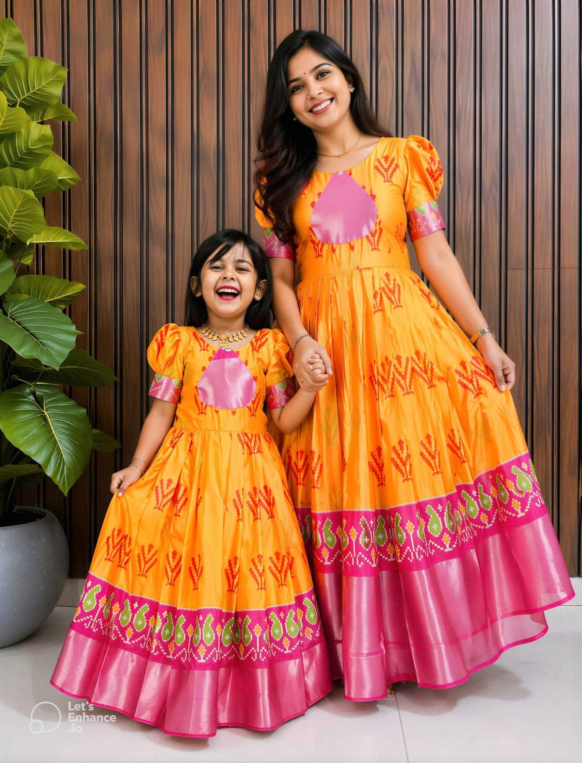 Flair Pure Silk Kids Gown