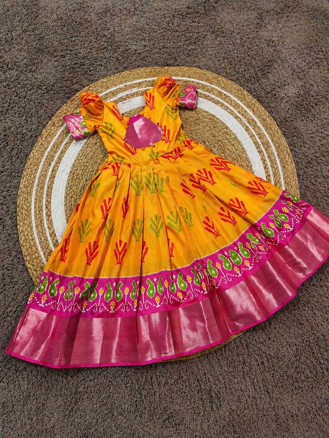 Flair Pure Silk Kids Gown