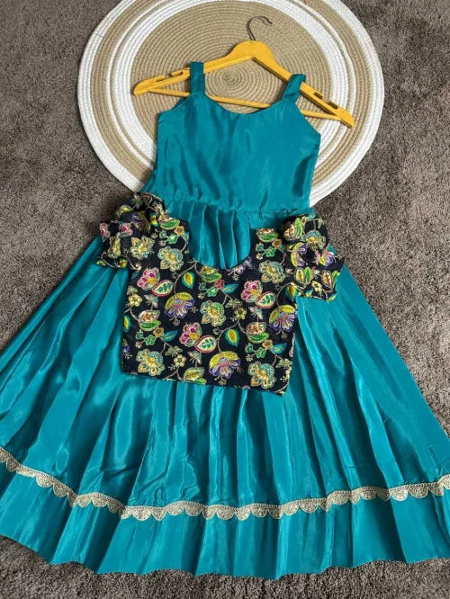 Flair Viscose Kids Gown