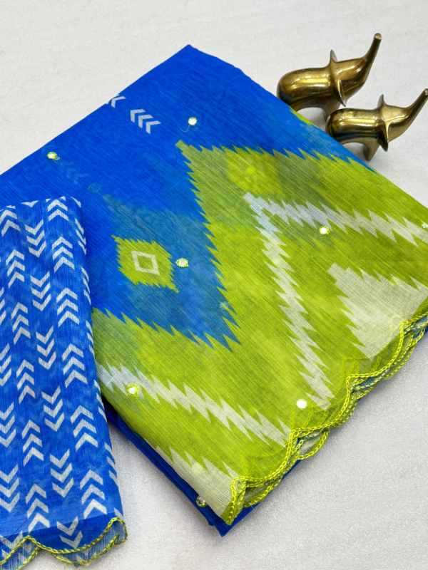 Gajraj Linen Printed Saree