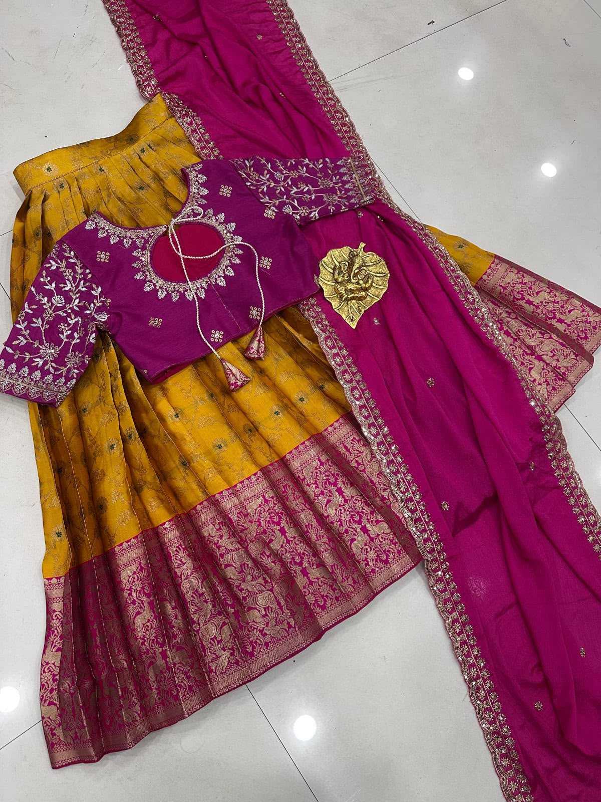 Pure Silk Designer Lehenga