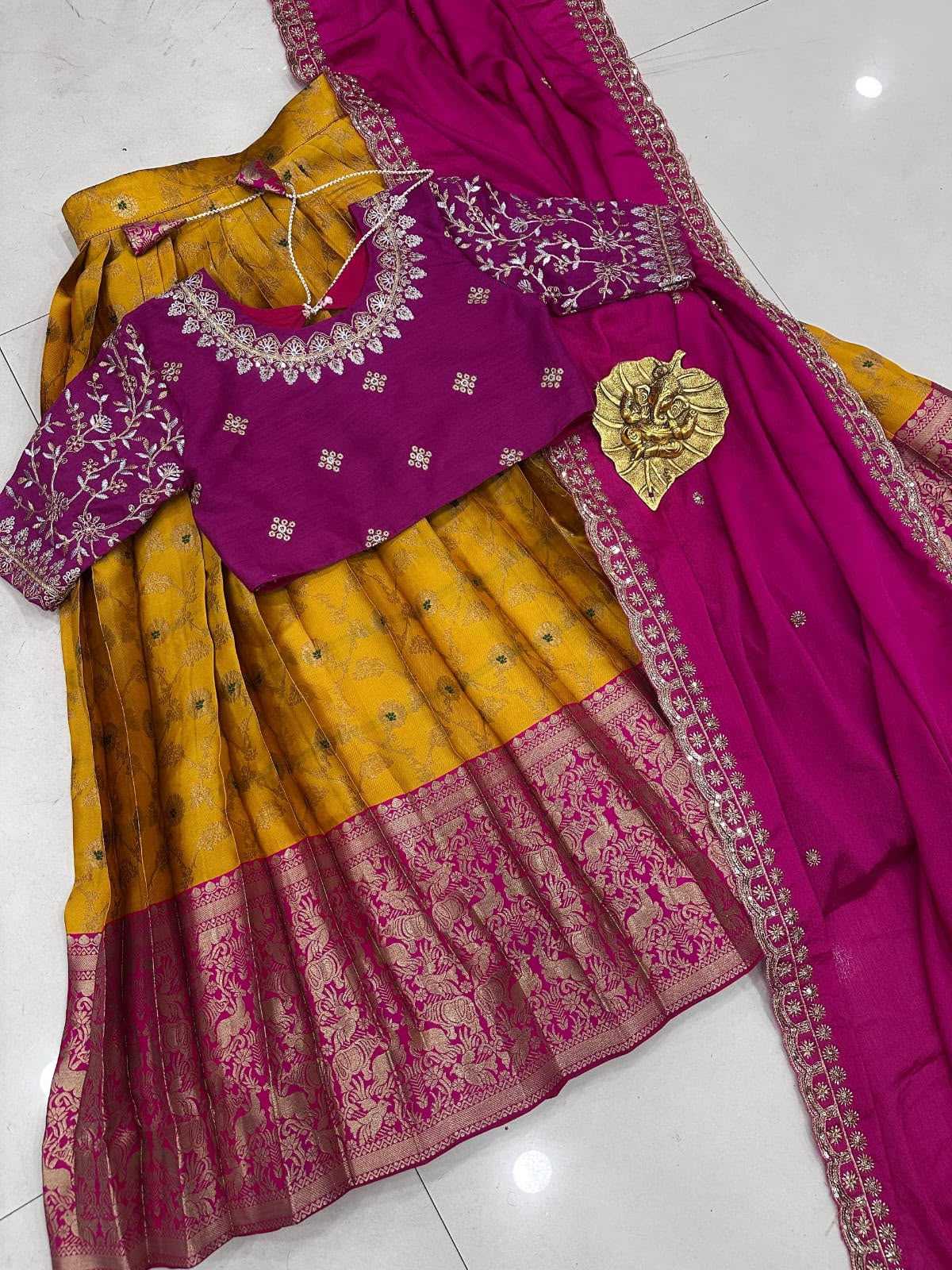 Pure Silk Designer Lehenga