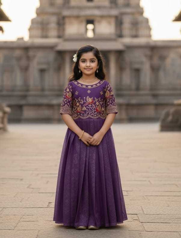 Georgette Kids Gown