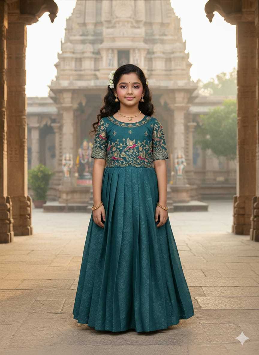Georgette Kids Gown