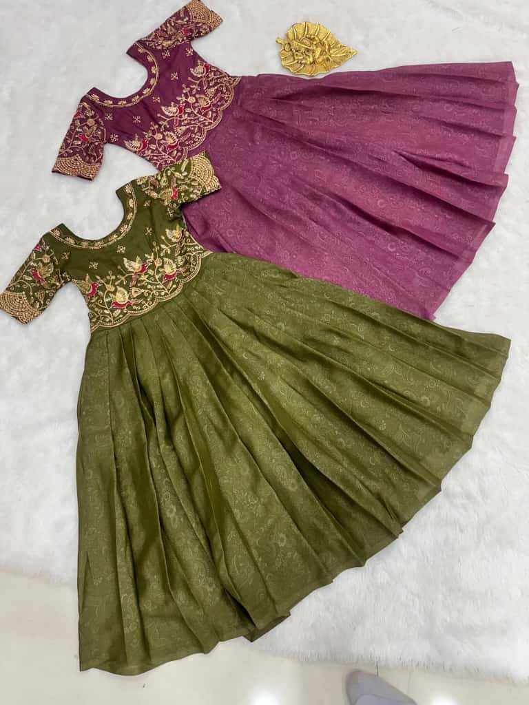Georgette Kids Gown
