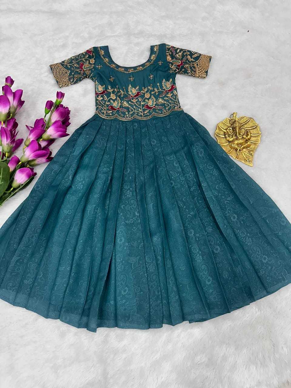 Georgette Kids Gown