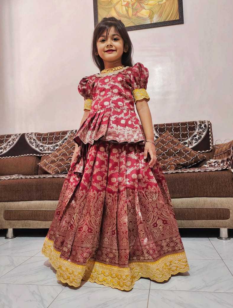 Hei Pure Silk Kids Ethnic Wear