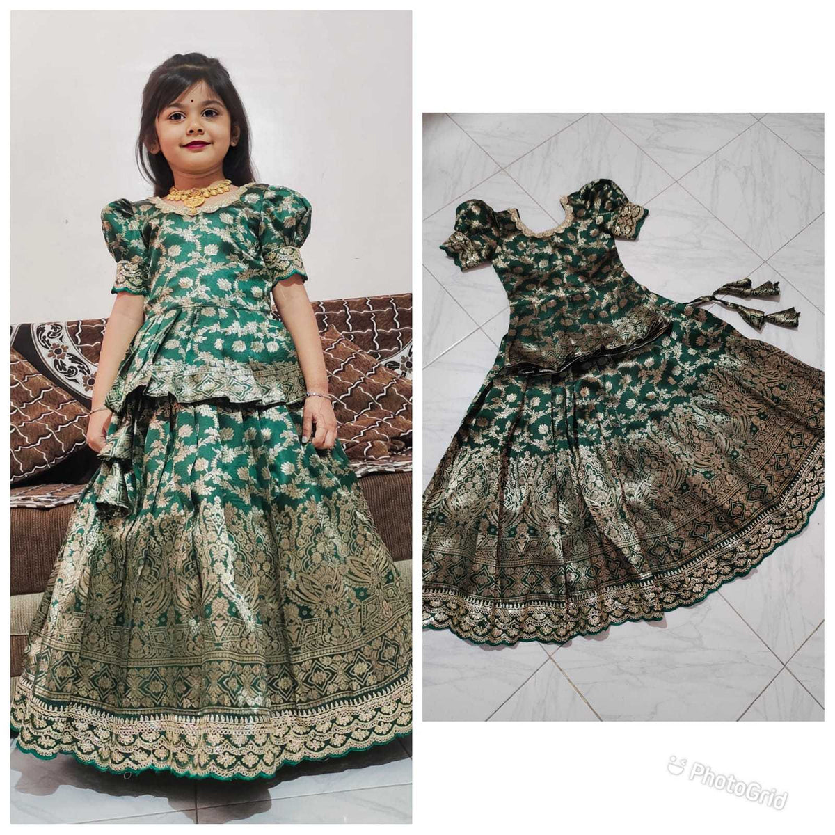Hei Pure Silk Kids Ethnic Wear