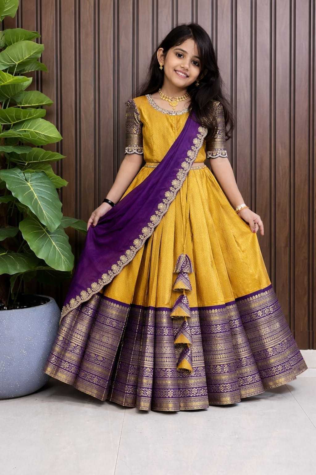 HEN Heavy Silk Kids Traditional Outfits