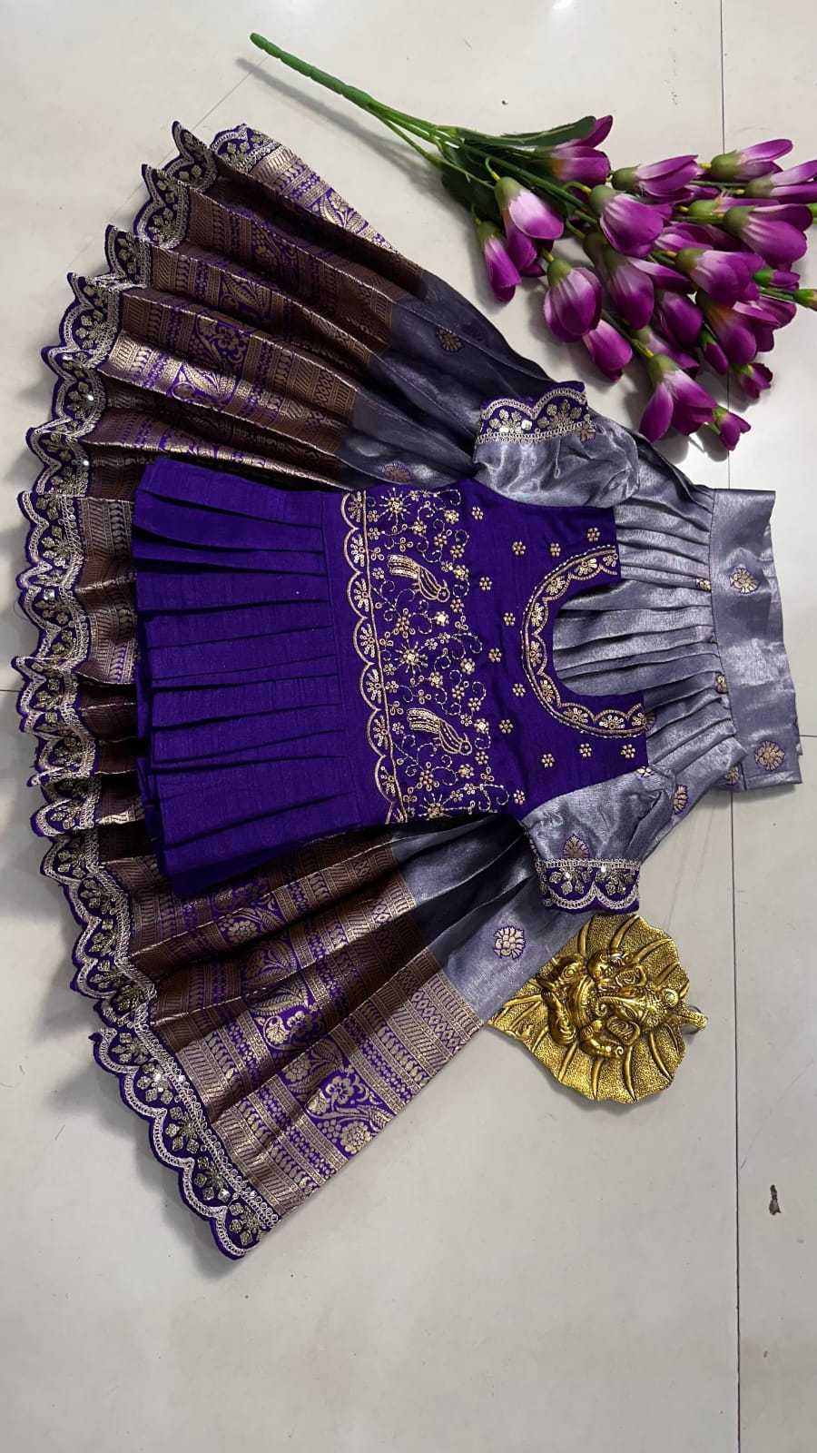 Simar Silk Kids Lehenga