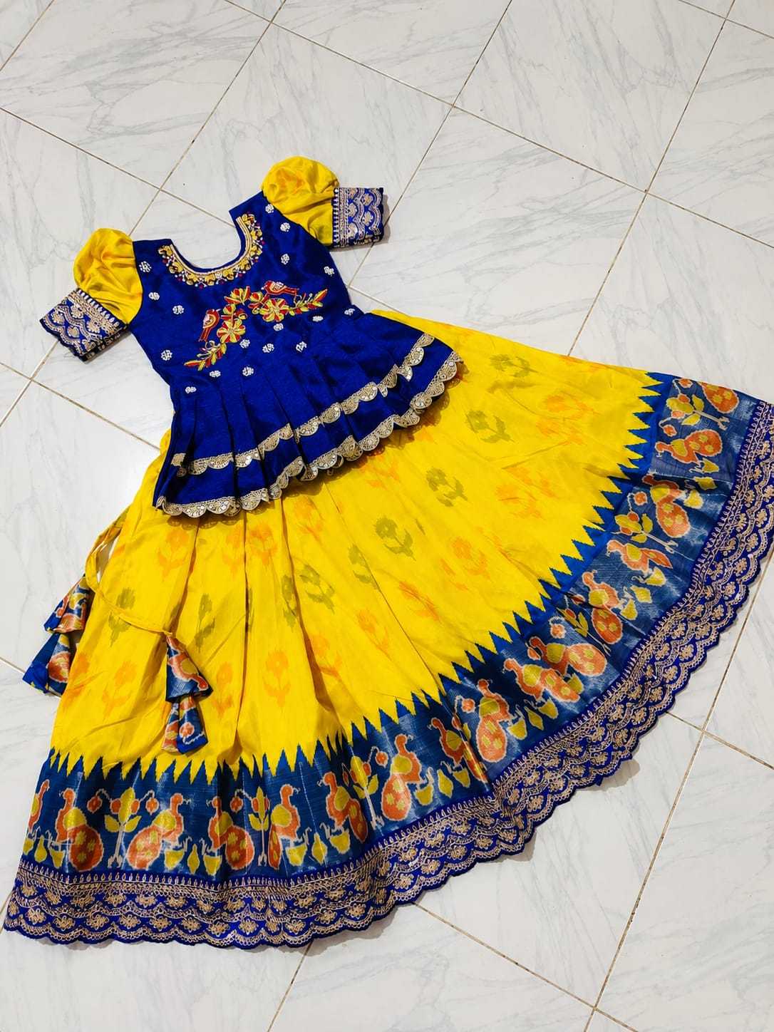 HIN Pure Silk Kids Traditional Outfits