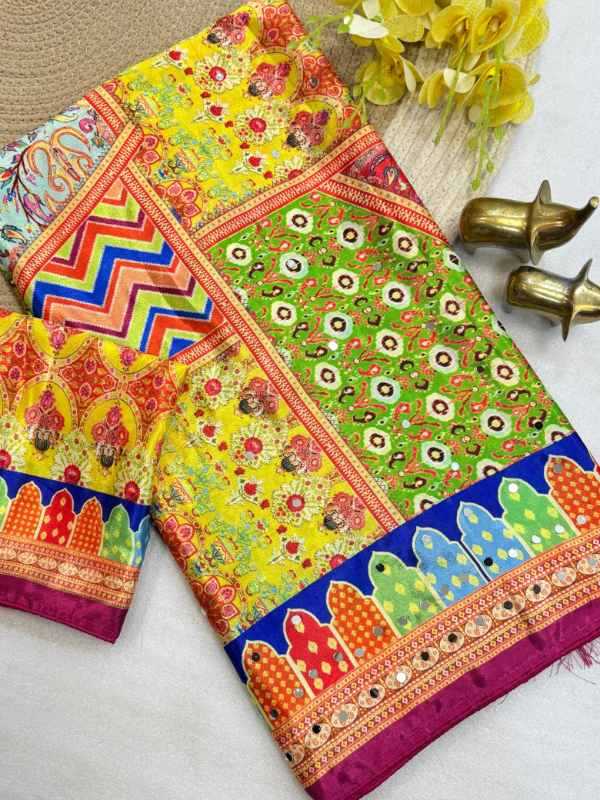 Chinon Designer Saree