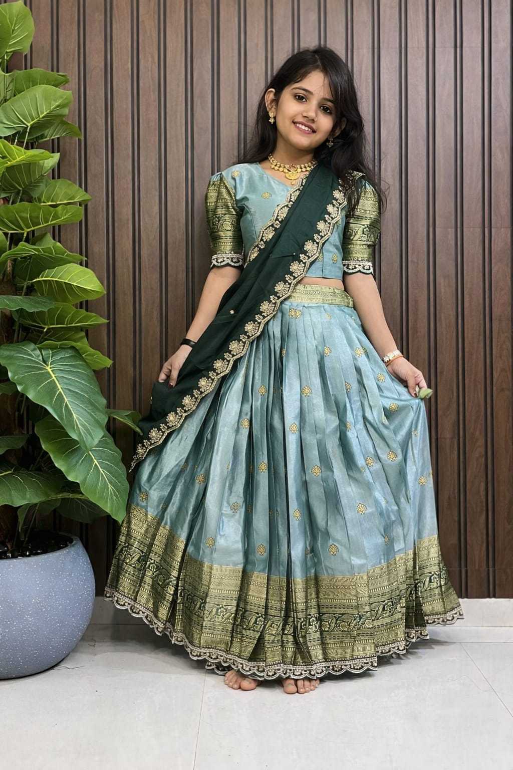Simar Silk Kids Lehenga