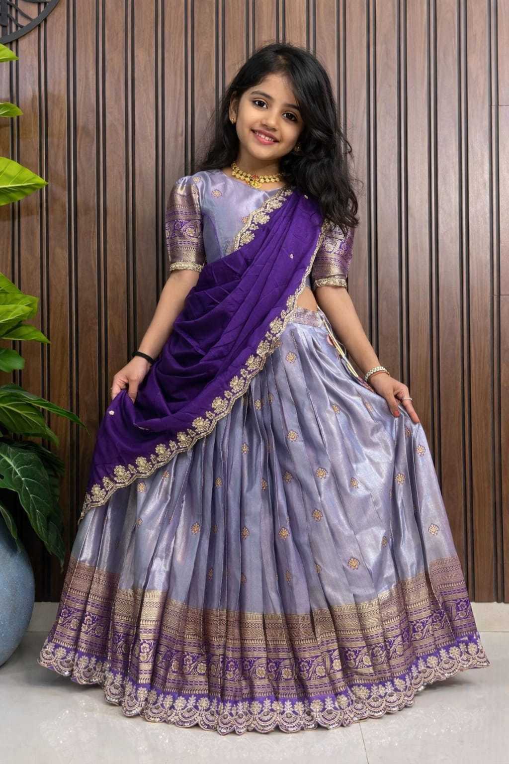Simar Silk Kids Lehenga