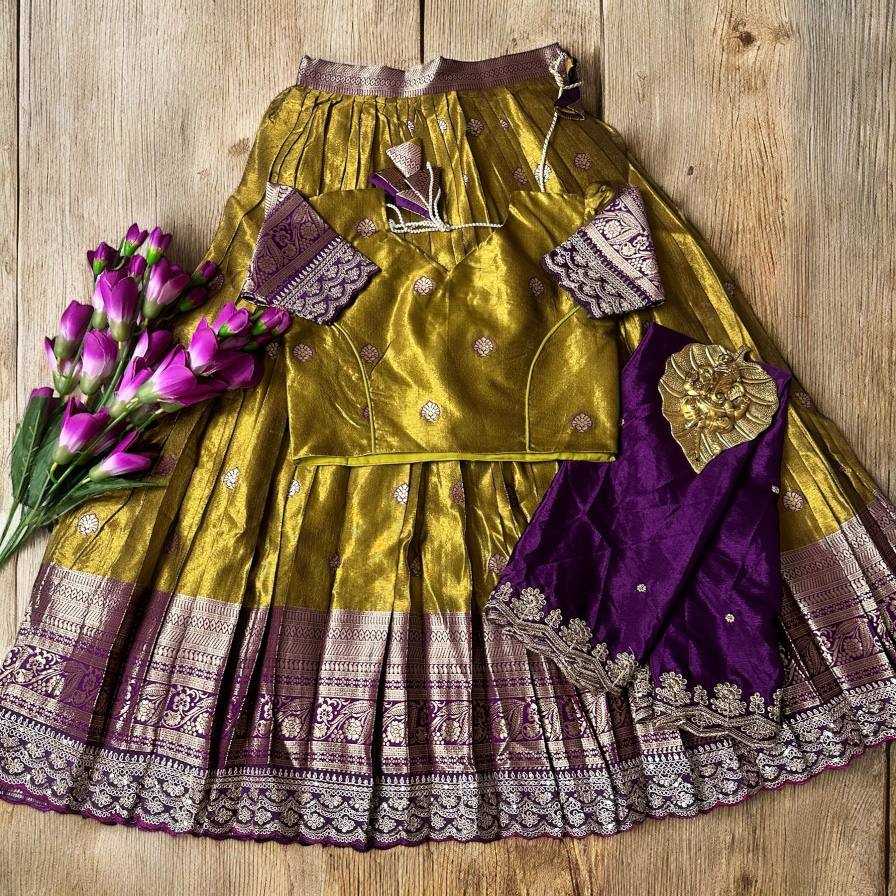 Simar Silk Kids Lehenga