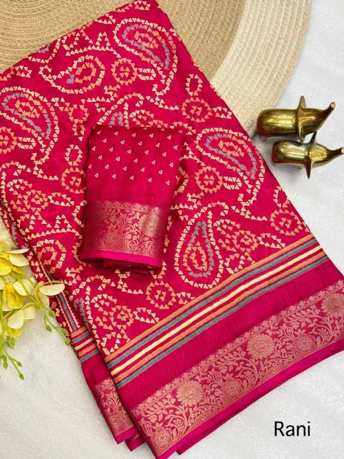 Mello Jacquard Designer Saree