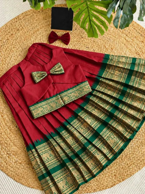 NCI Pure Silk Kids Lehenga