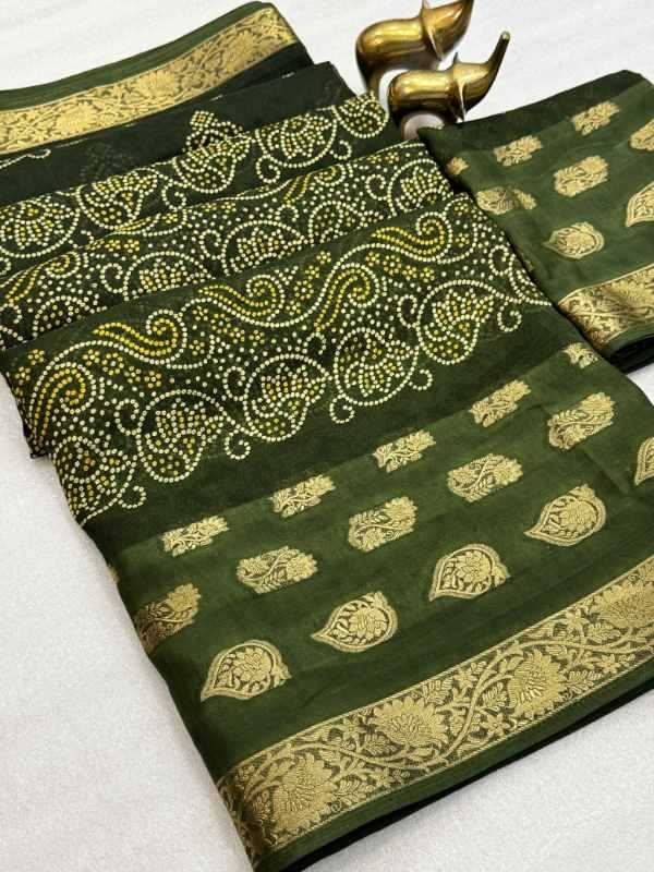 New Jacquard Printed Saree