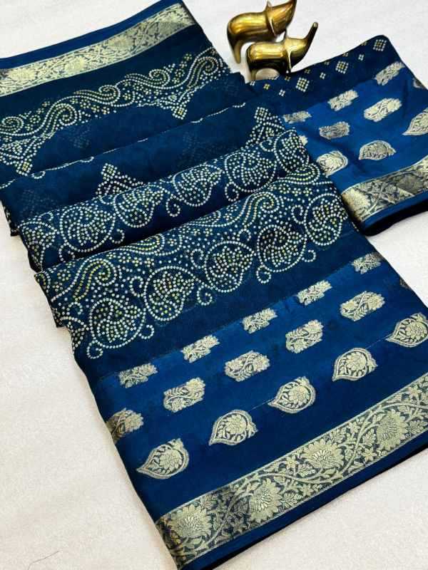 New Jacquard Printed Saree