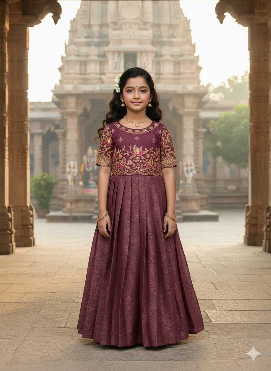 OTE Georgette Kids Gown