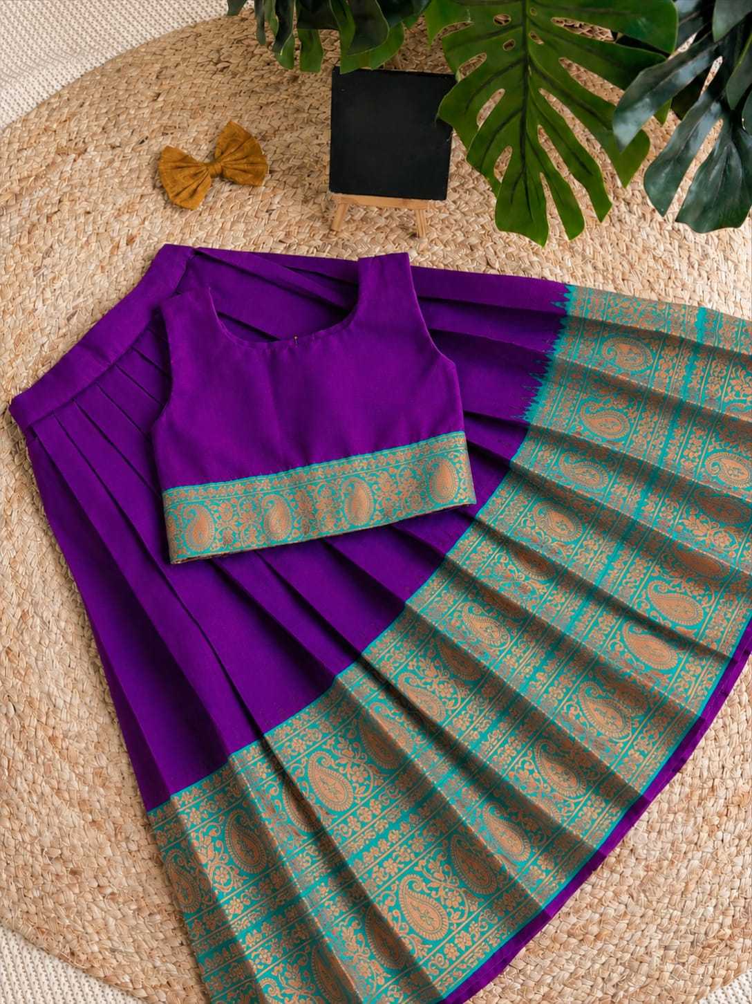OTE Pure Silk Kids Lehenga