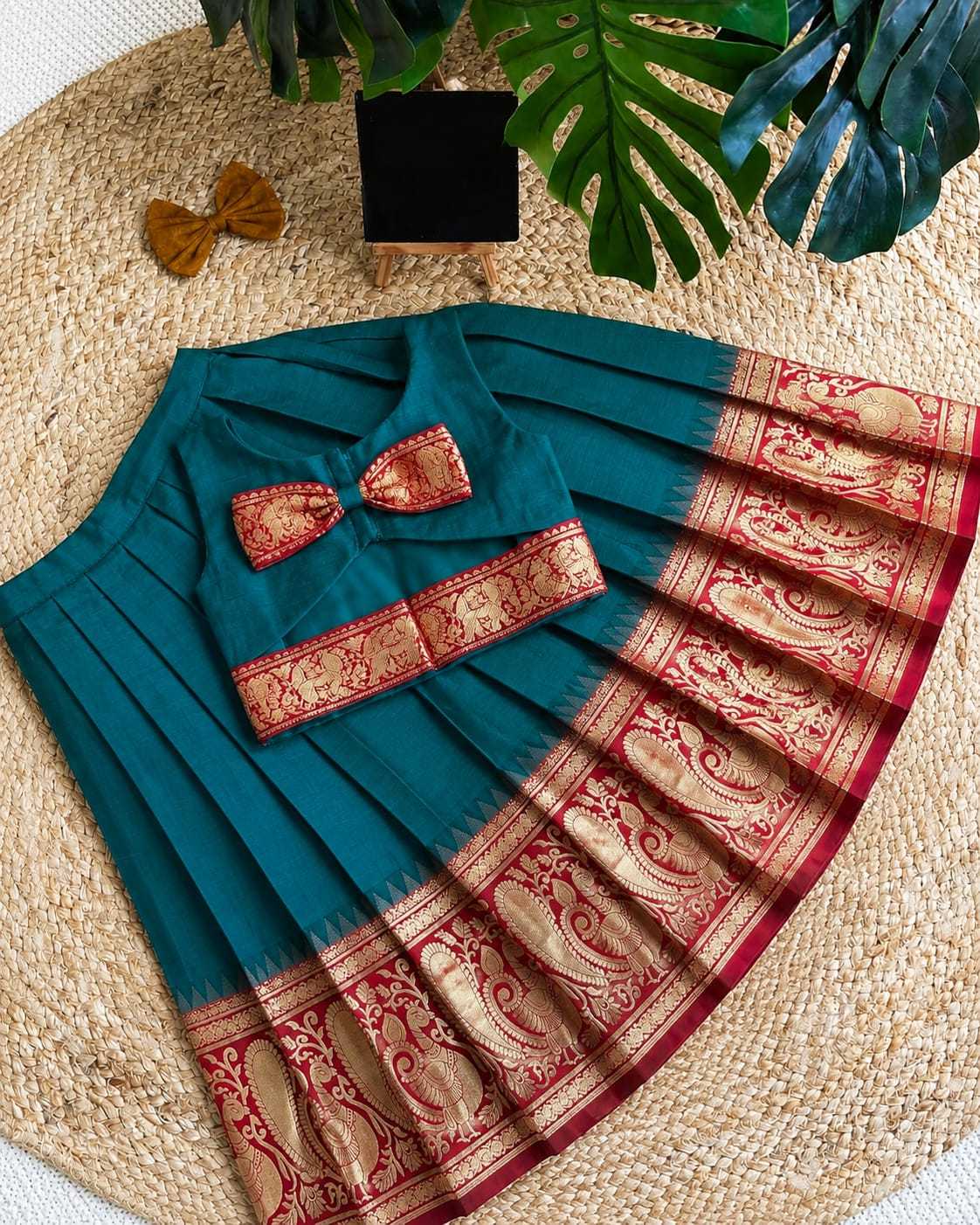OTE Pure Silk Kids Lehenga