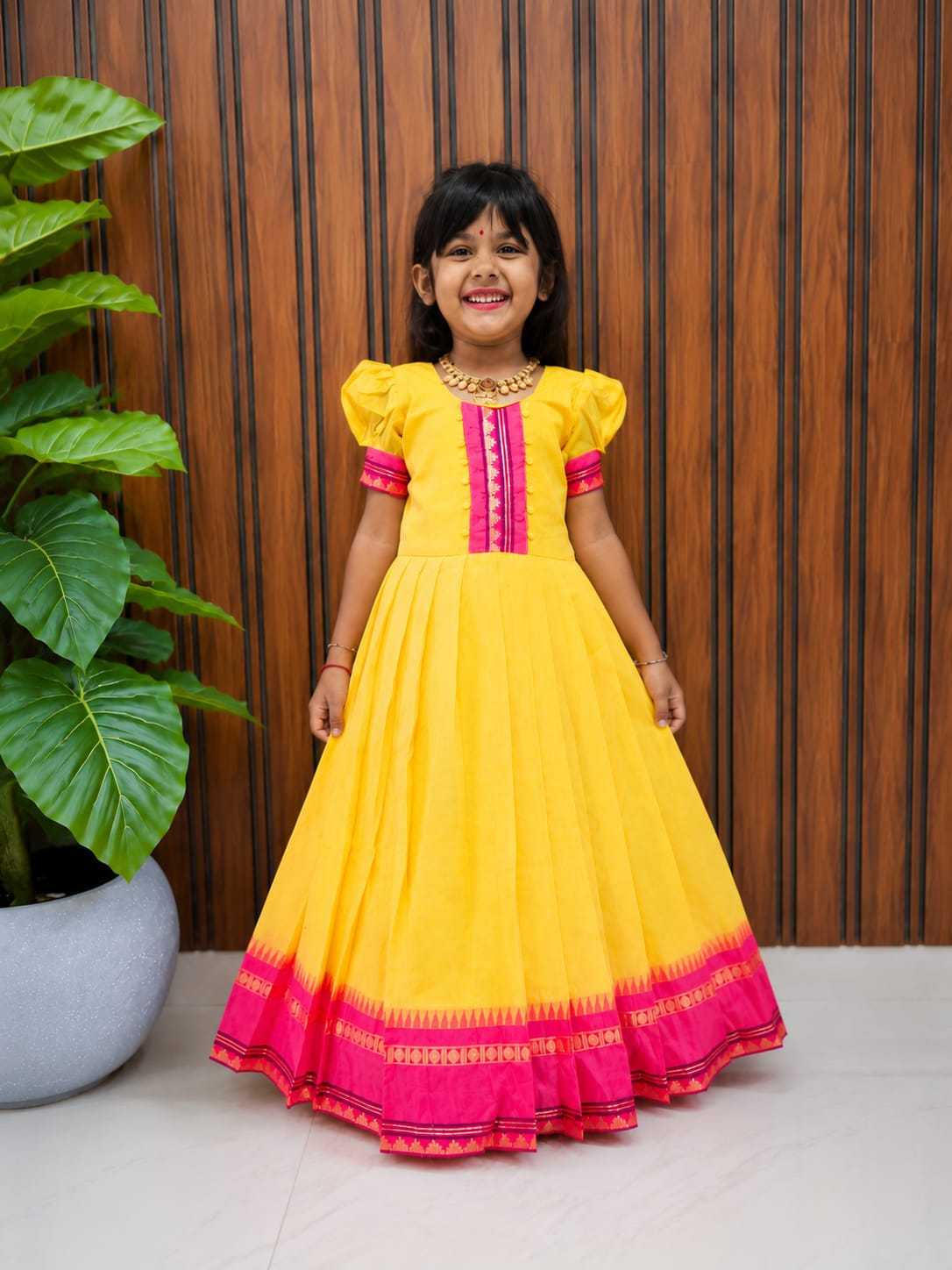 Per Pure Cotton Kids Gown
