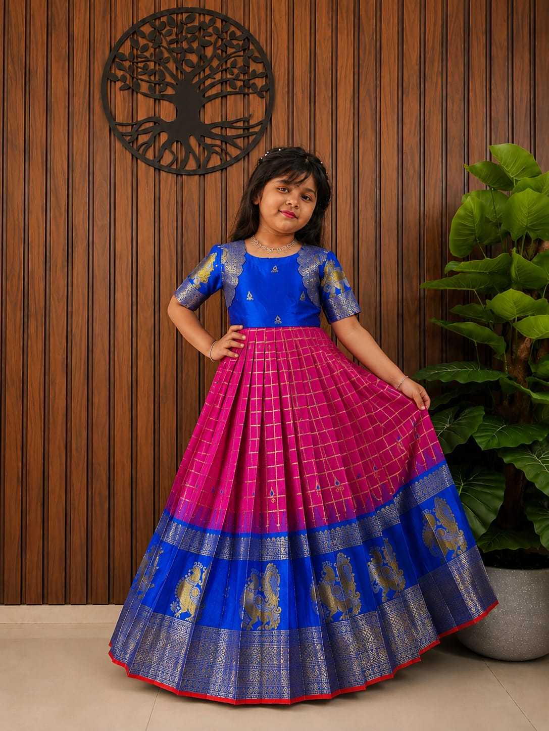 Per Pure Silk Kids Gown