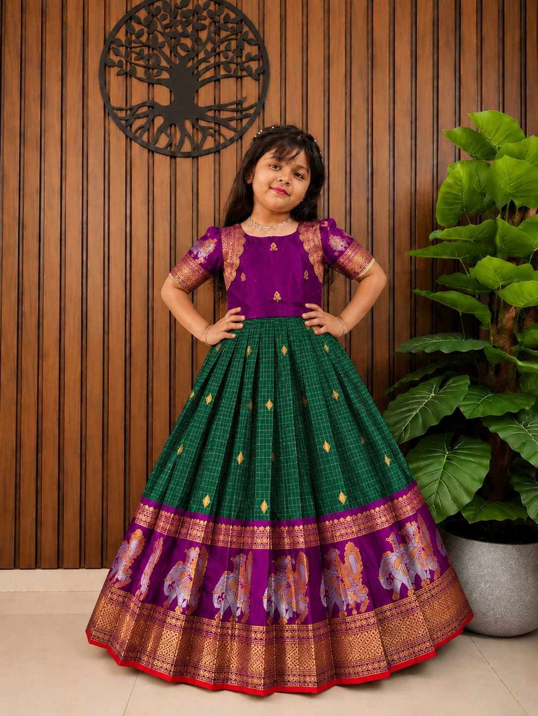 Per Pure Silk Kids Gown