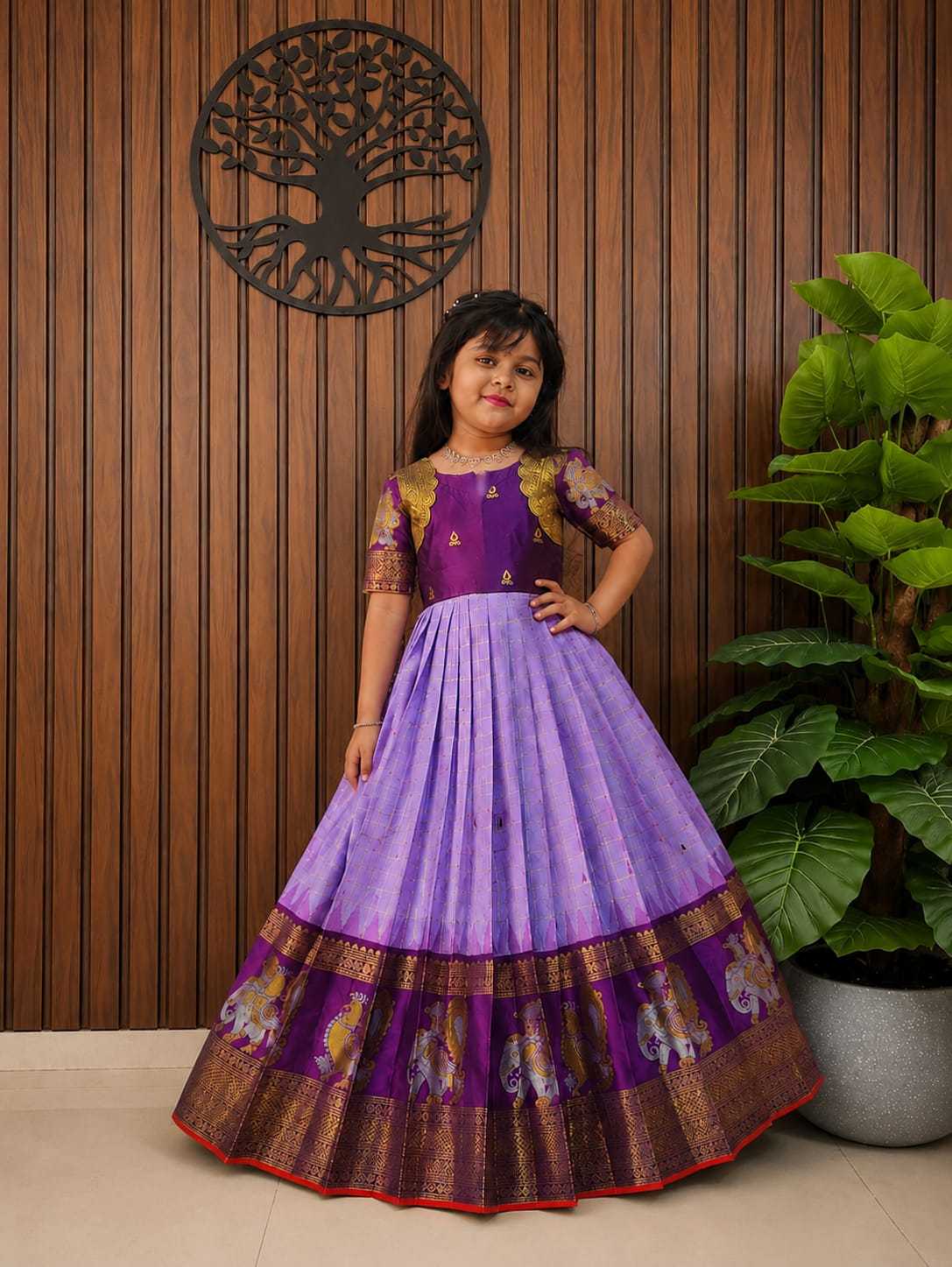 Per Pure Silk Kids Gown