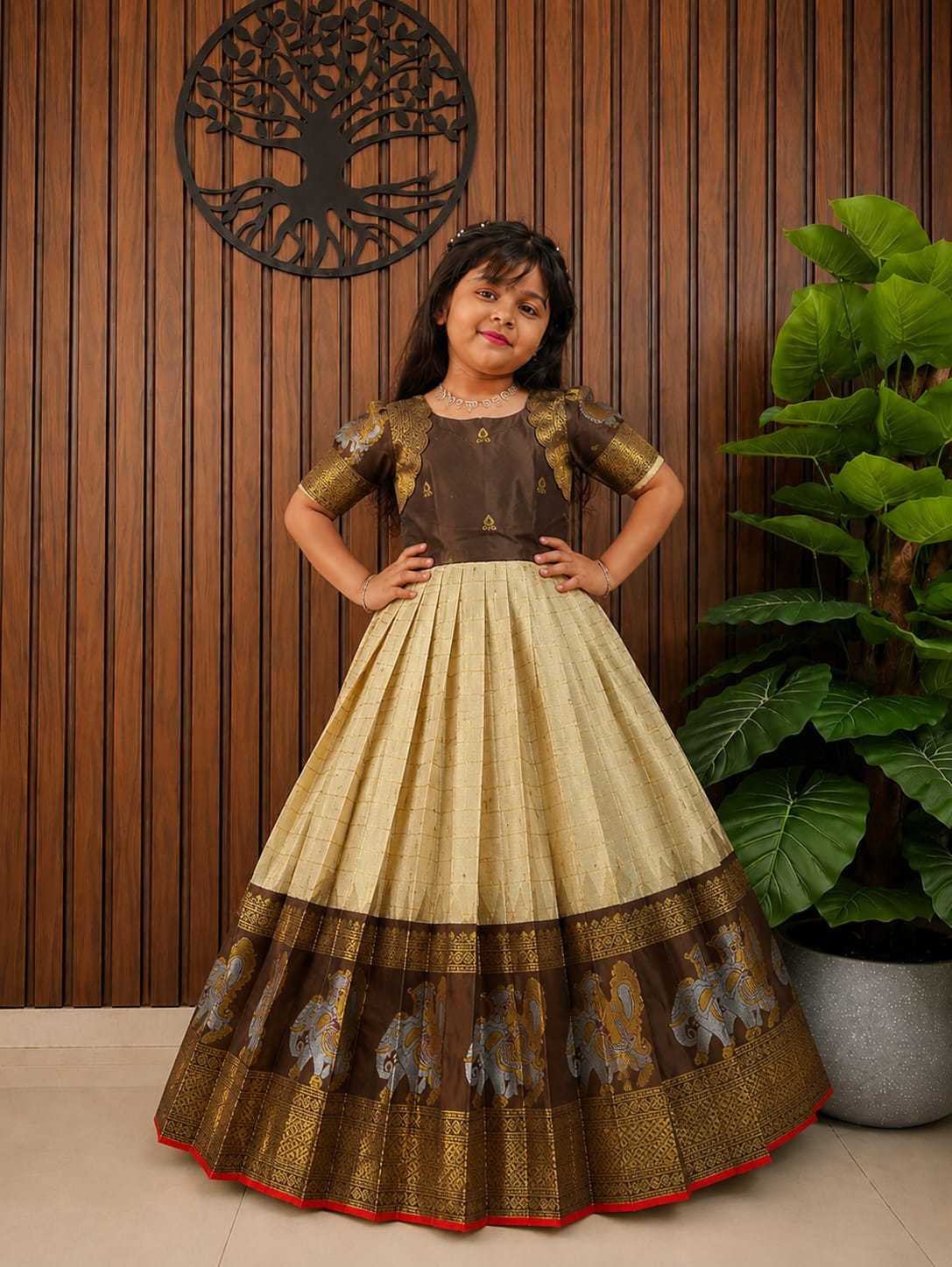 Per Pure Silk Kids Gown