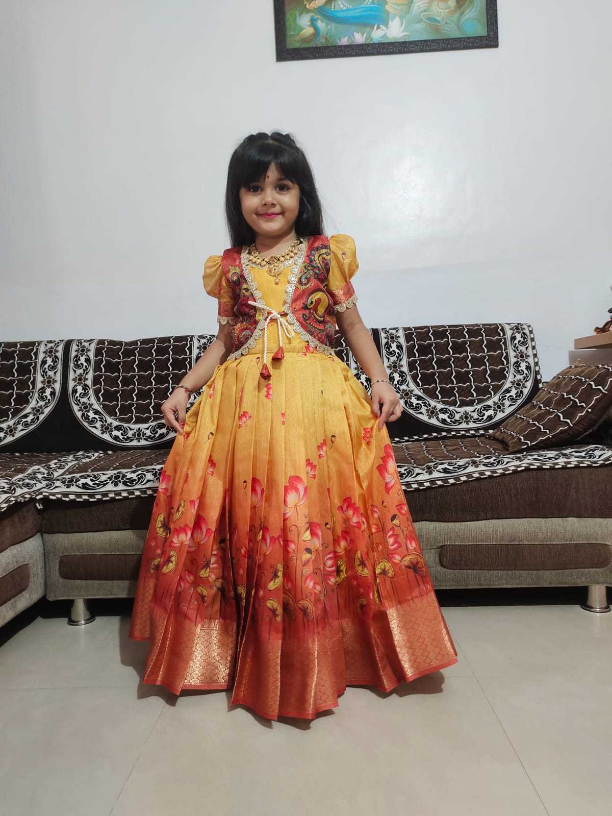 Pic Pure Silk Kids Gown