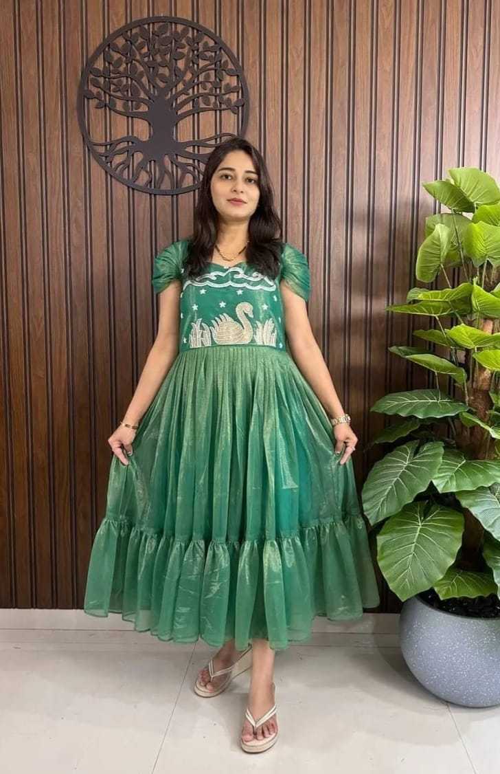 PIC Tissue Silk Designer Dress