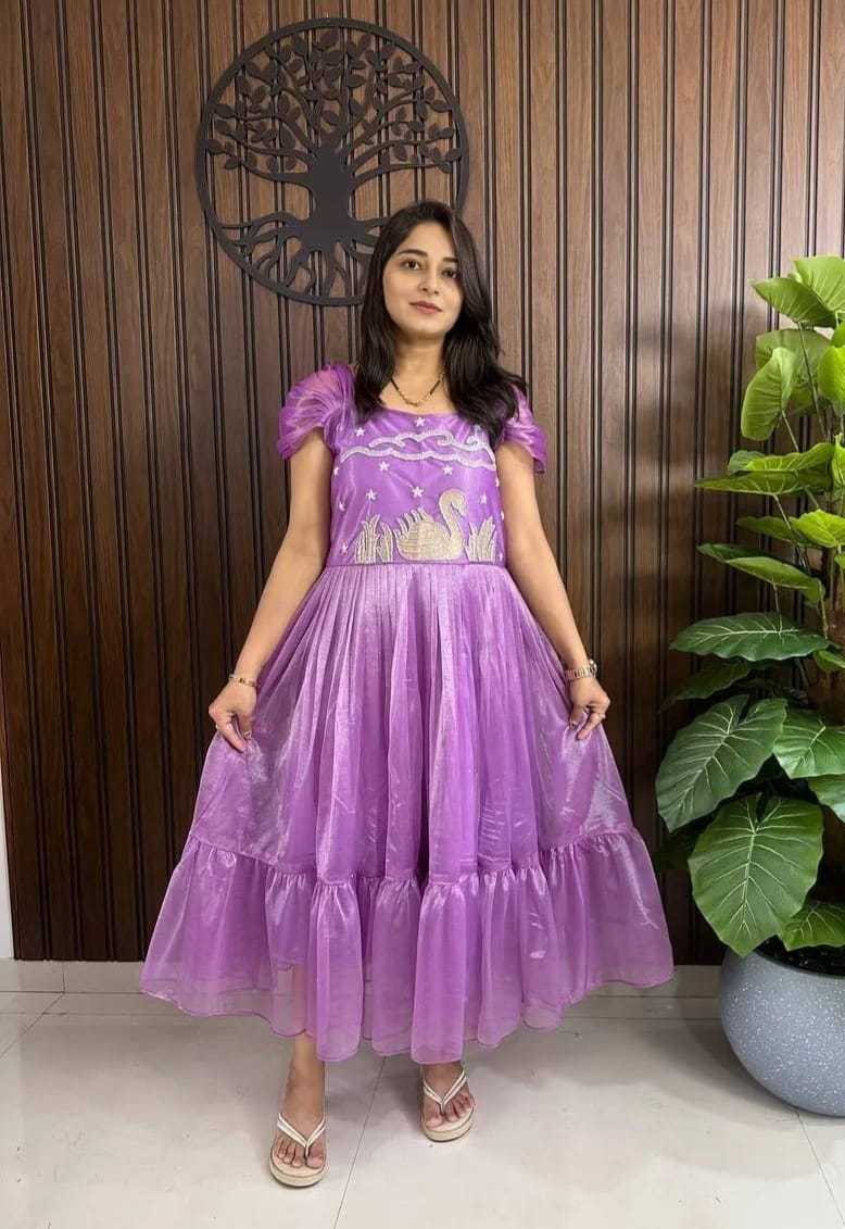 PIC Tissue Silk Designer Dress