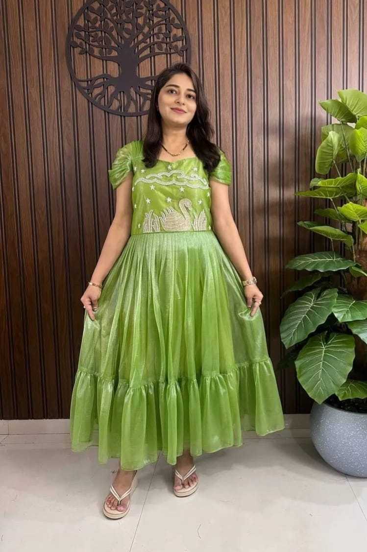 PIC Tissue Silk Designer Dress