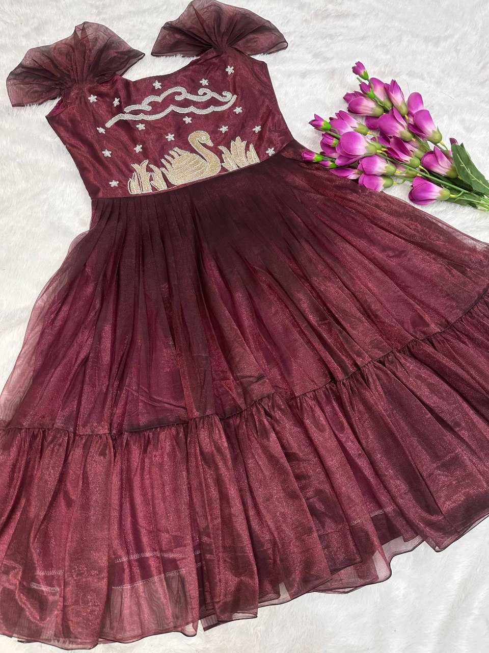PIC Tissue Silk Designer Dress