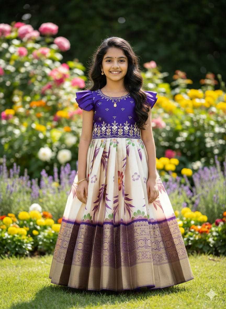 Prod Pure Silk Kids Gown