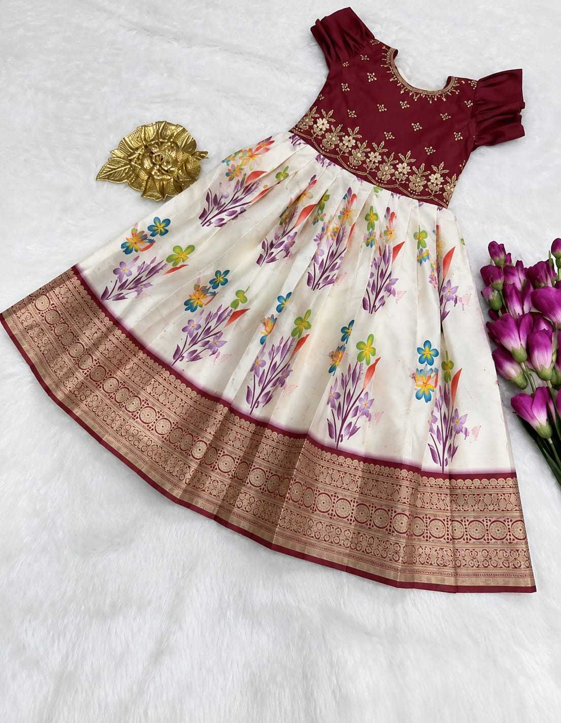 Prod Pure Silk Kids Gown