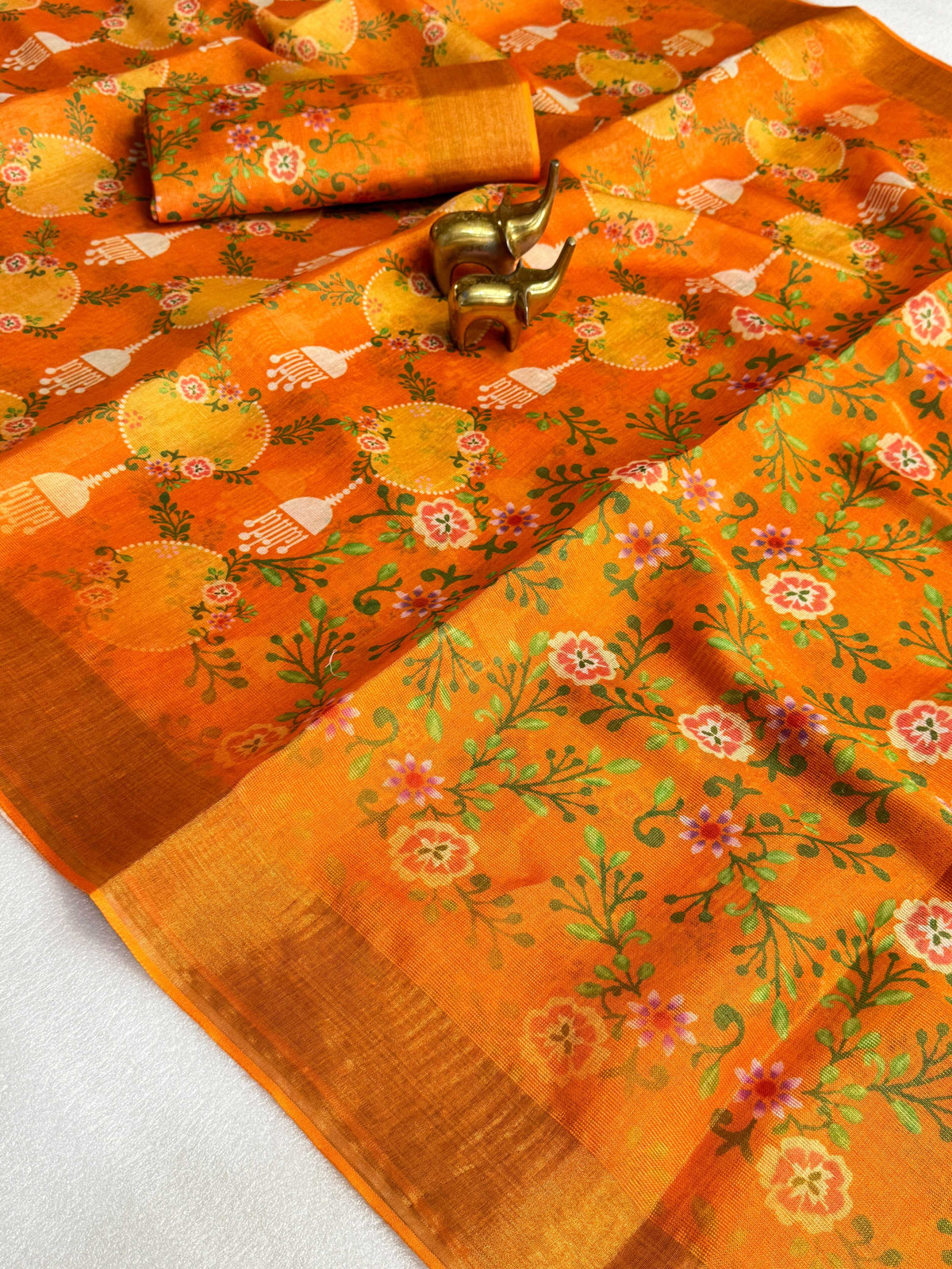 Runn Erode Silk Designer Saree