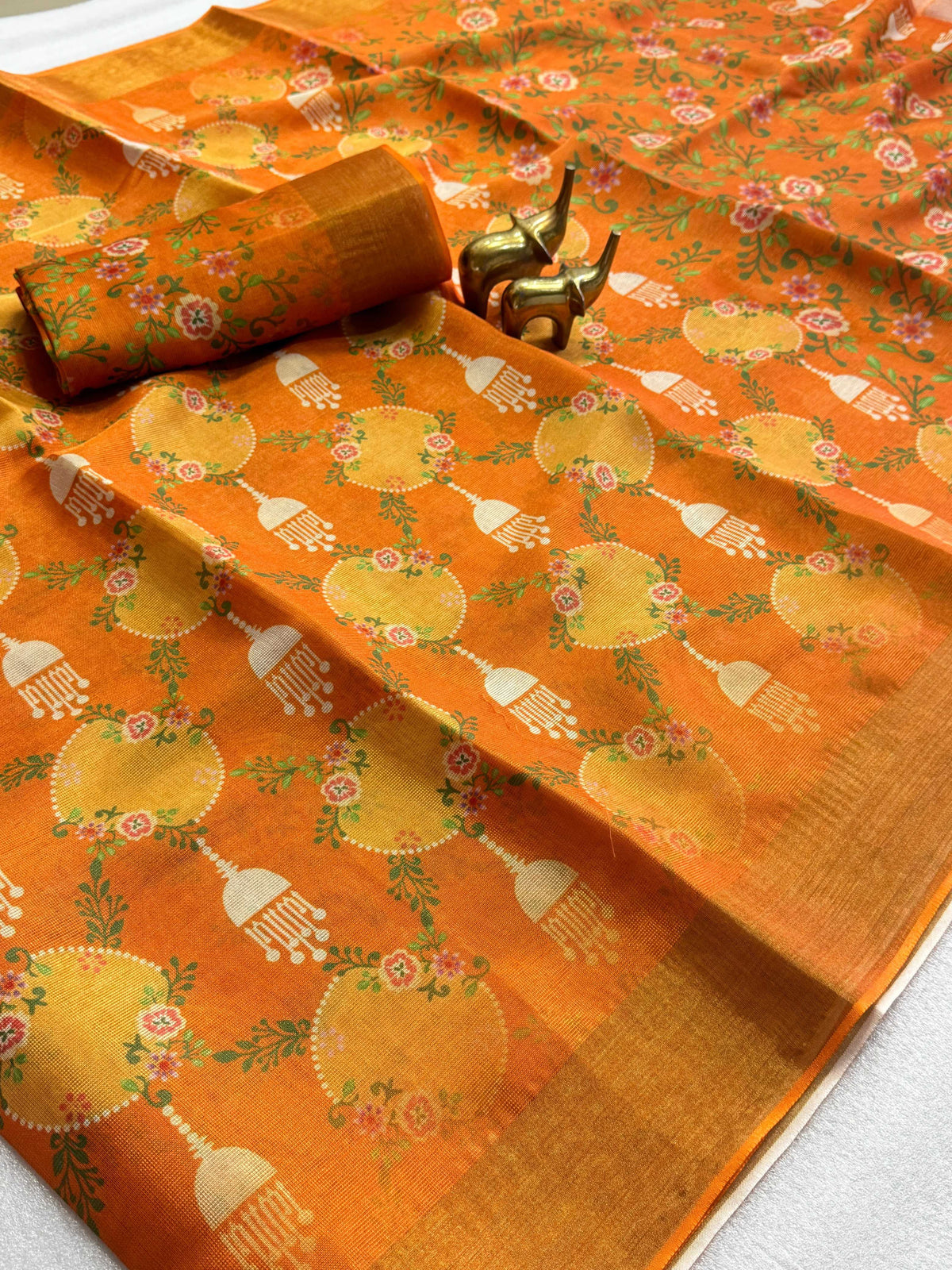 Runn Erode Silk Designer Saree