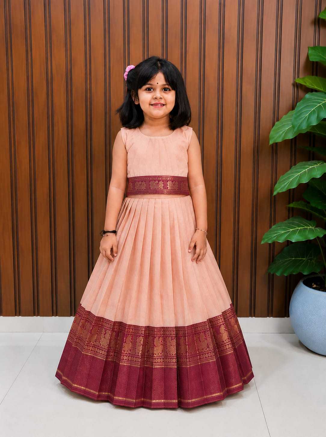 SAM Pure Cotton Kids Lehenga