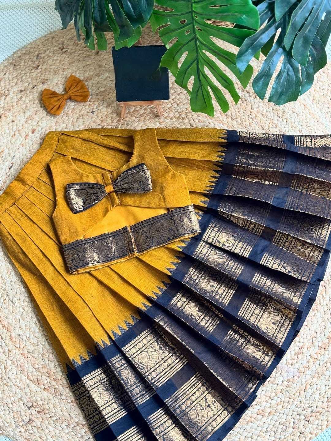 Same Pure Silk Kids Lehenga