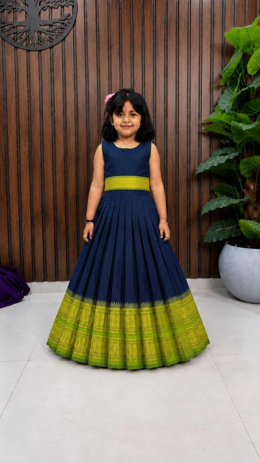 Same Pure Silk Kids Lehenga