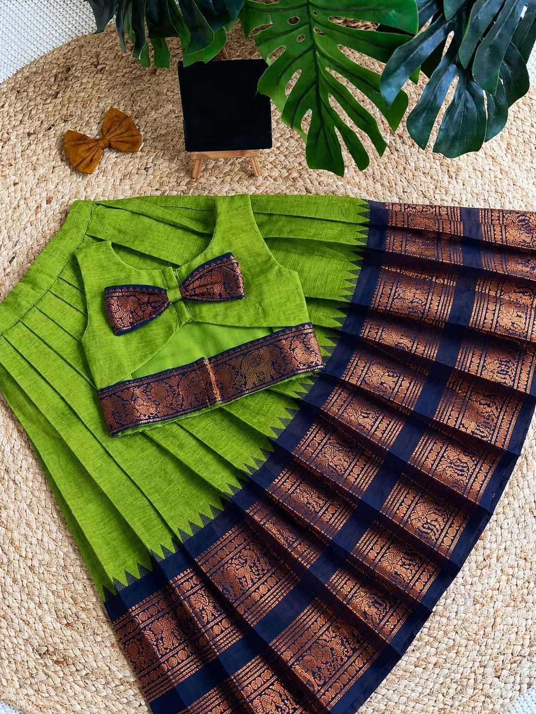 Same Pure Silk Kids Lehenga