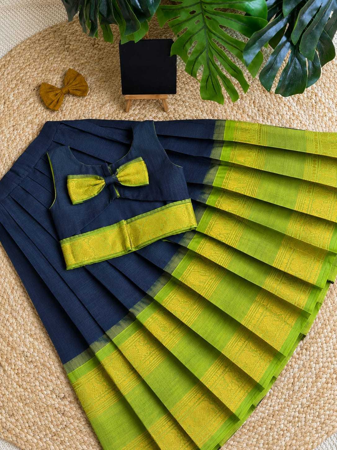 Same Pure Silk Kids Lehenga