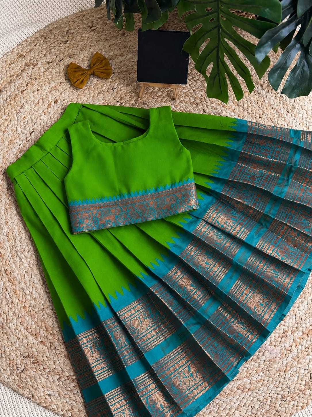 Same Pure Silk Kids Lehenga
